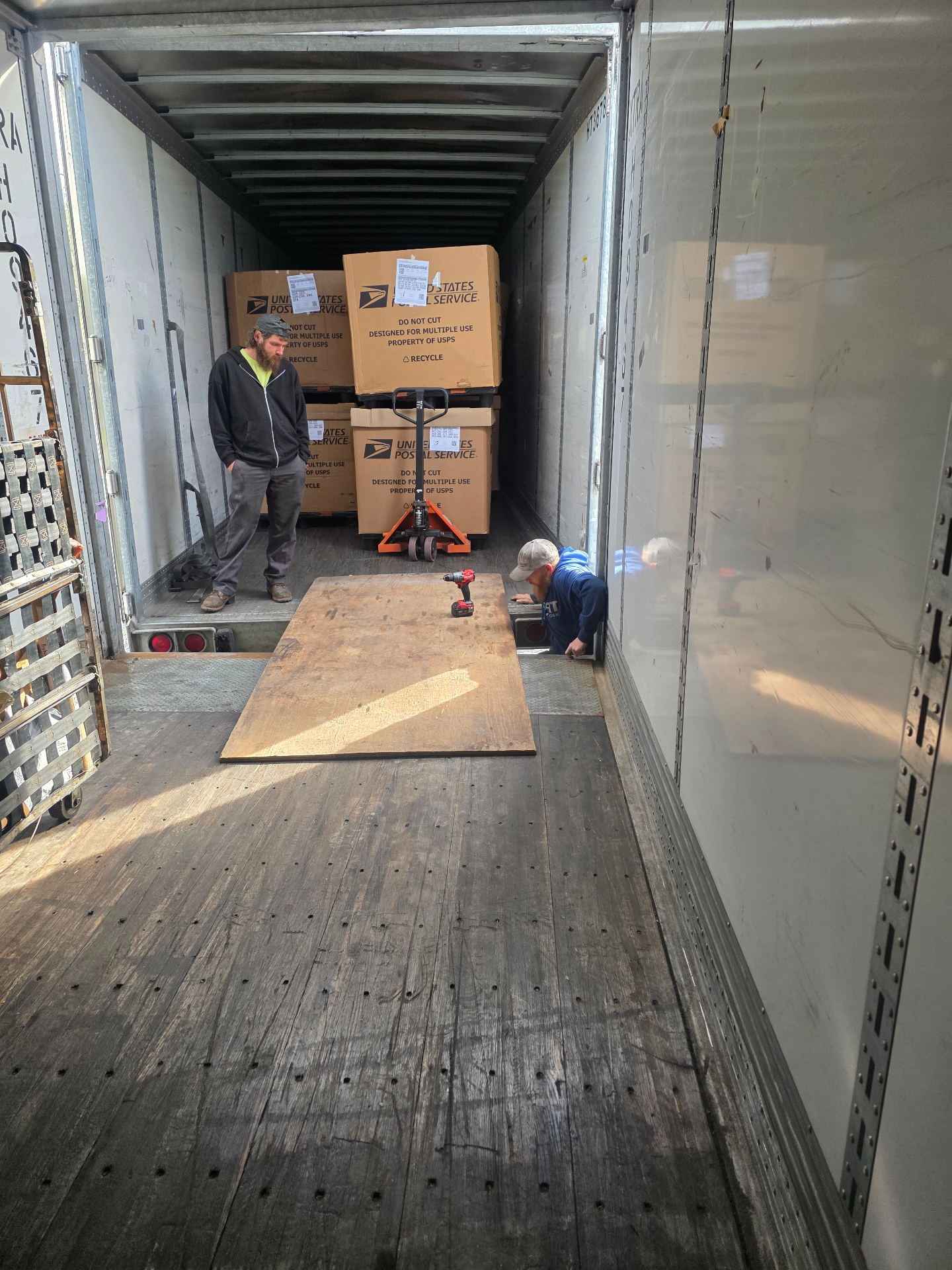Freight Trailer Floor Repair